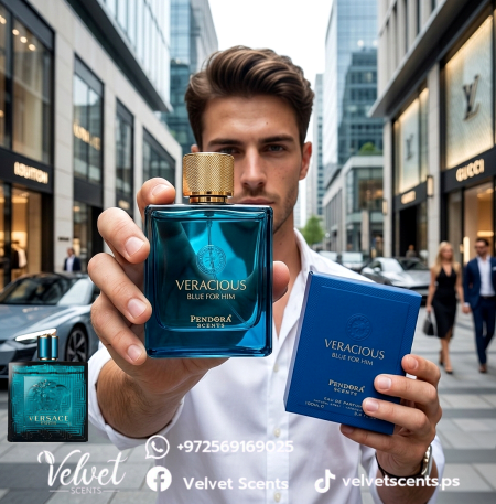 Veracious blue for him